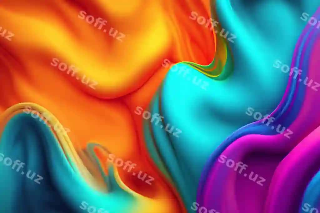 Haqiqiy rangli suzuvchi fonsima | True color fluid background