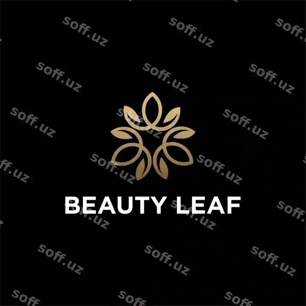 Go'zal barg logotipi | Beauty leaf logo