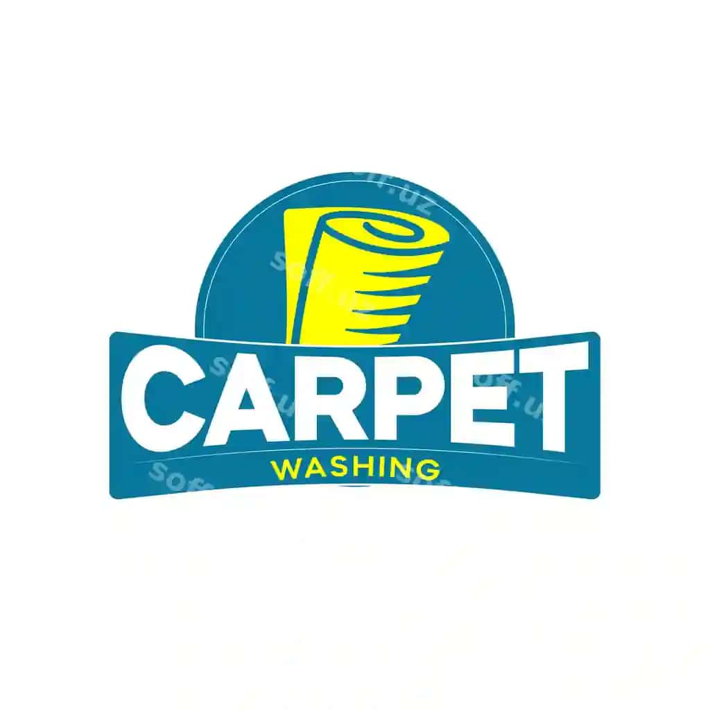 G'ilam tozilash xizmatlari logo dizayn shabloni tozilish tozilgan xizmat | Carpet cleaning services logo design template cleaning clean service