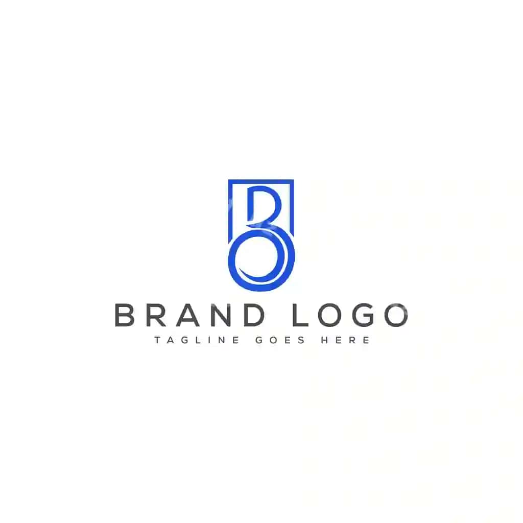 Harf b logotip dizayni vektor shablon dizayn brendi | Letter b logo design vector template design brand