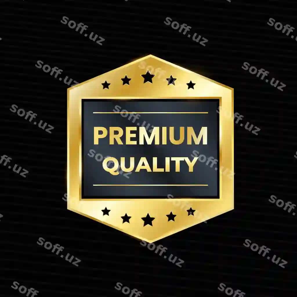 Oltin qora oltin belgi ki premium sifat sifat sifat aytgan | Gold black gold sign that says premium quality quality quality