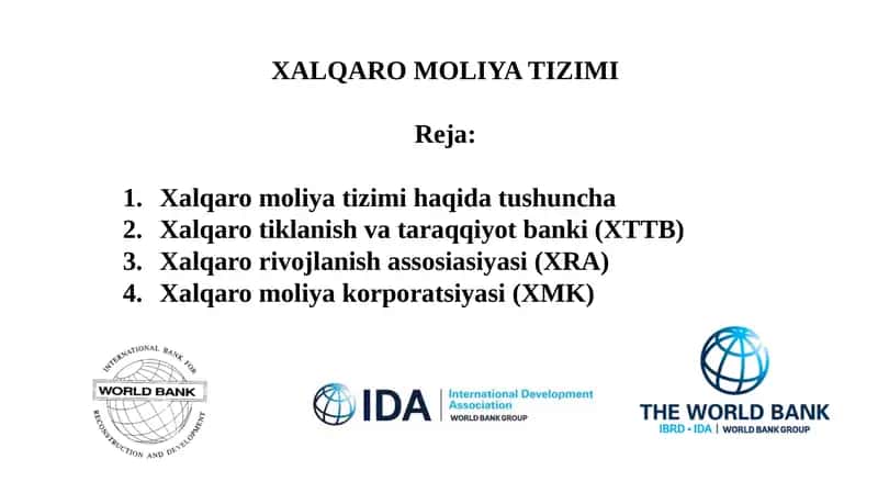 Xalqaro moliya tizimi