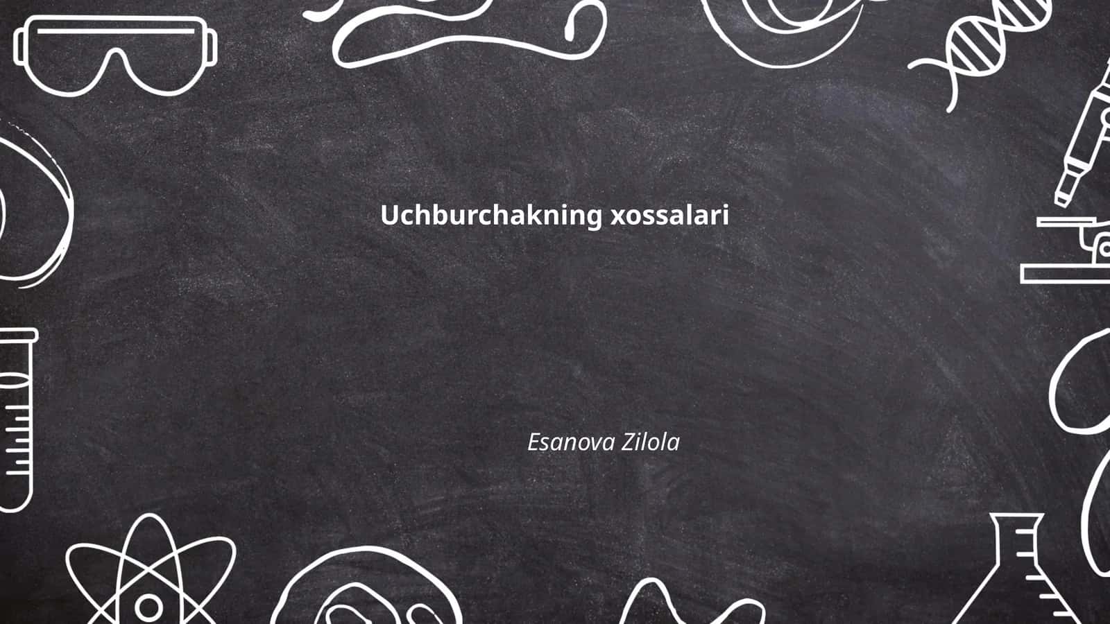Uchburchakning xossalari