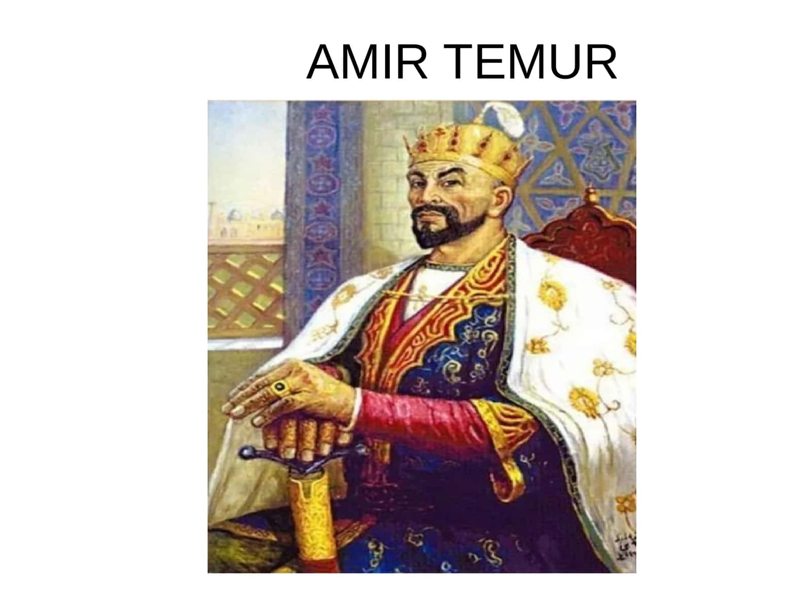 AMIR TEMUR SALTNATI