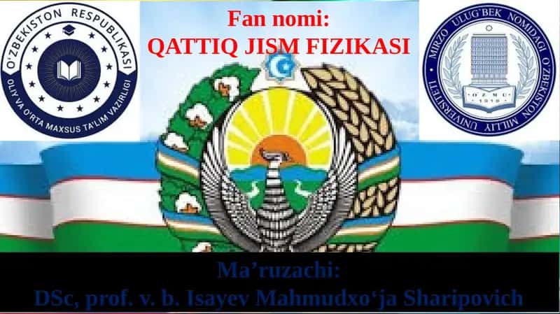 QATTIQ JISM FIZIKASI