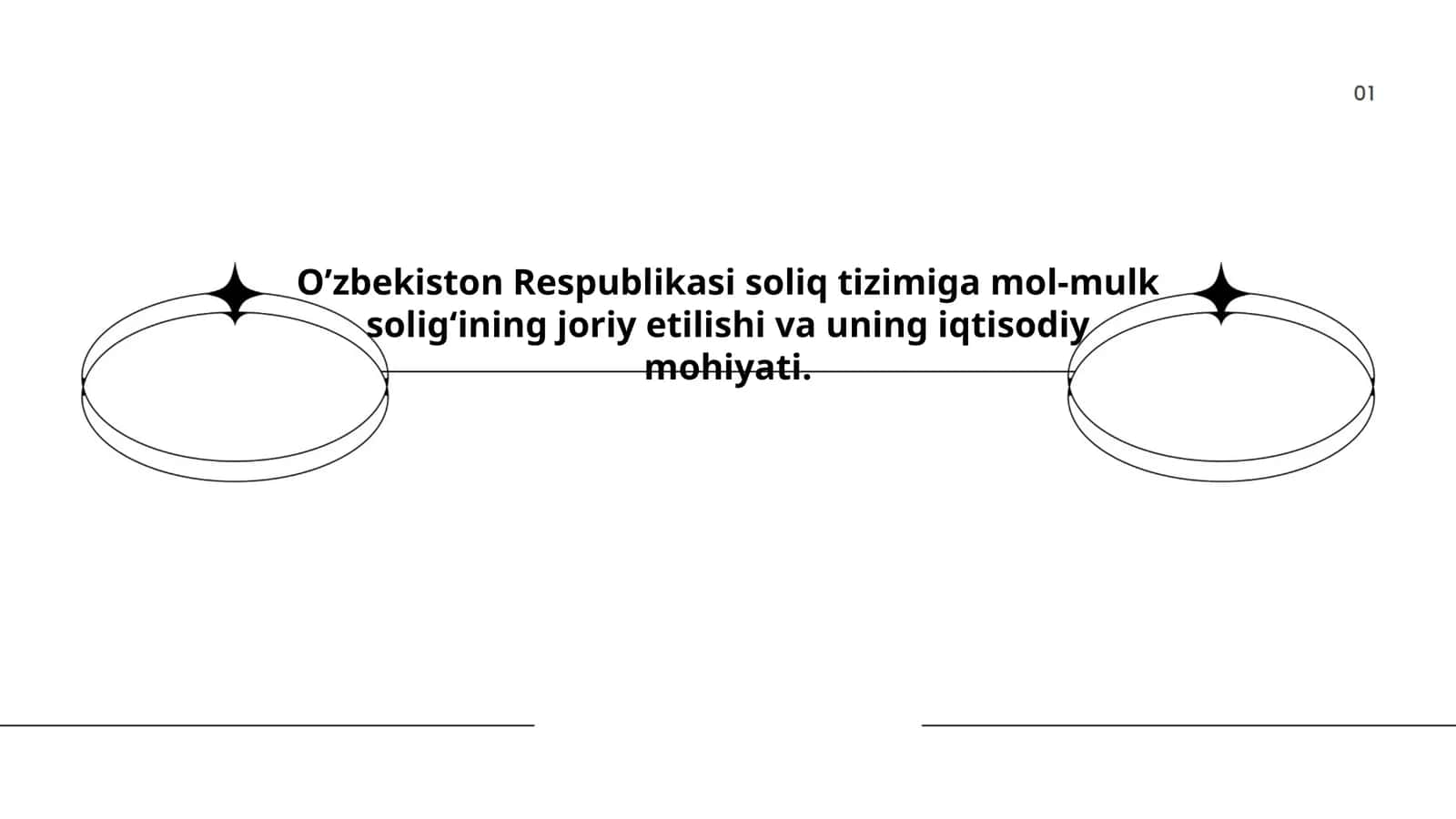 O’zbekiston Respublikasi soliq tizimiga mol-mulk solig‘ining joriy etilishi va uning iqtisodiy mohiyati