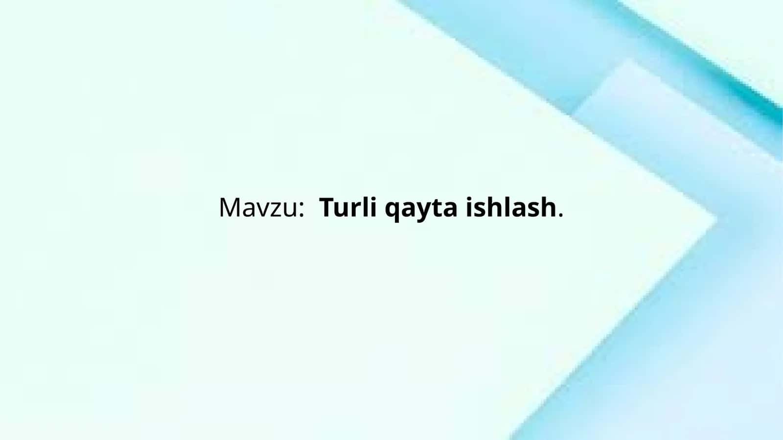 Raqamlitasvirlar niqaytaishlash
