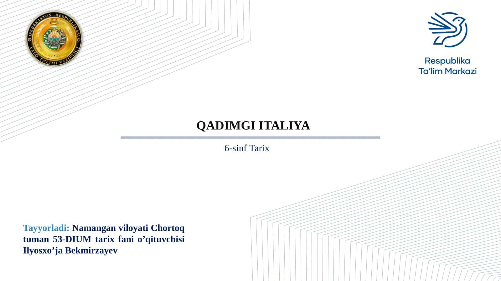 QADIMGI ITALIYA
