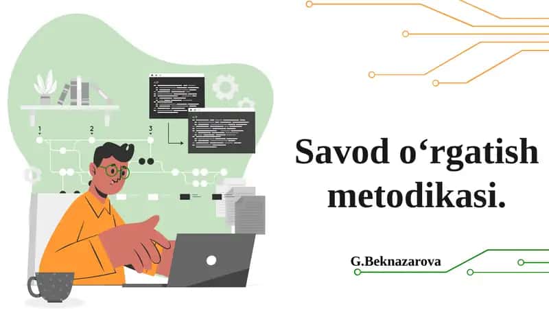 Savod o‘rgatish metodikasi