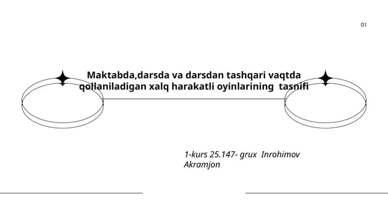 Xalq harakatli oyinlarining tasnifi