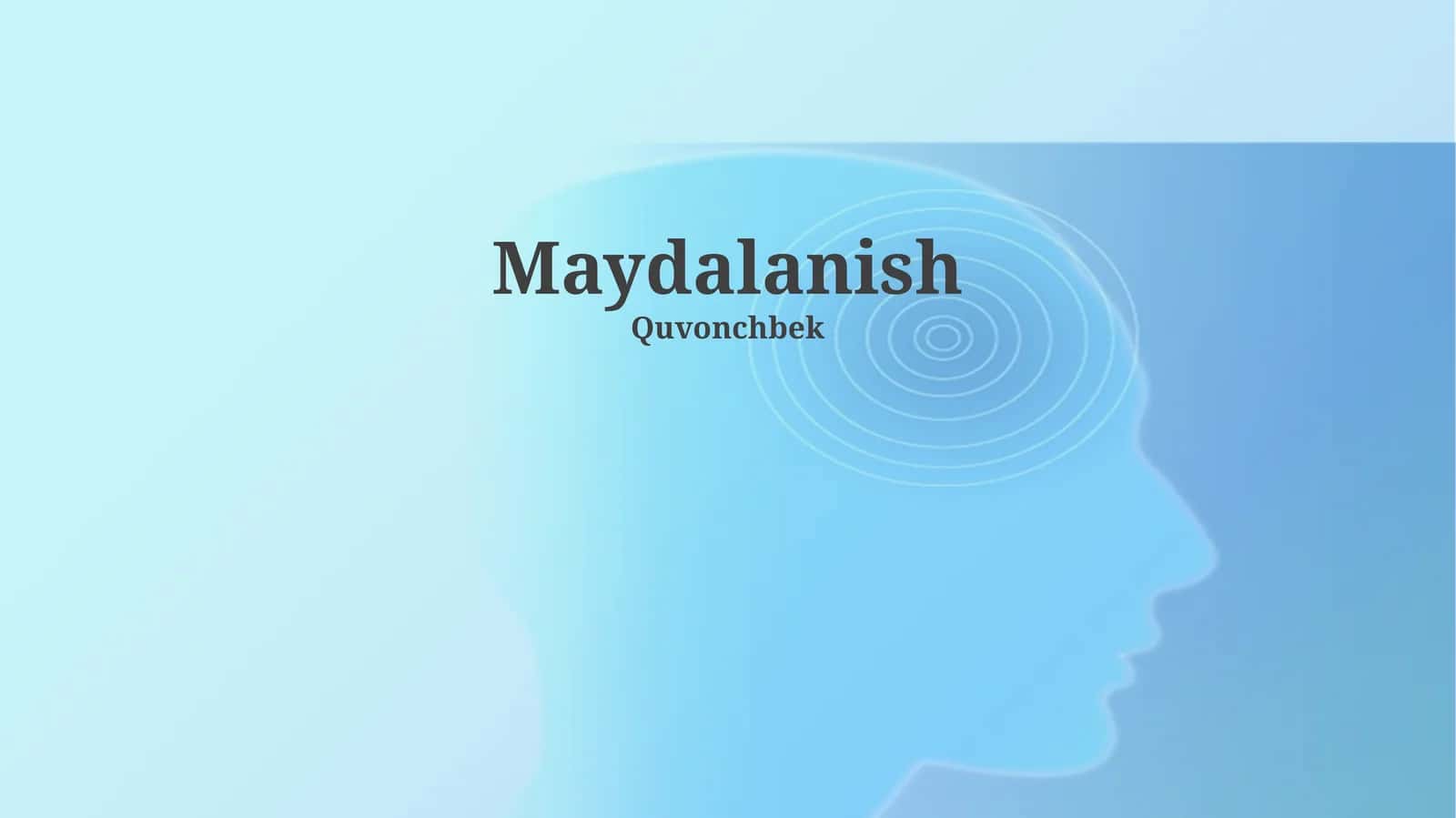 Maydalanish