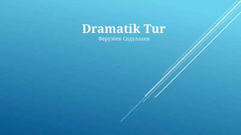 Dramatik Tur