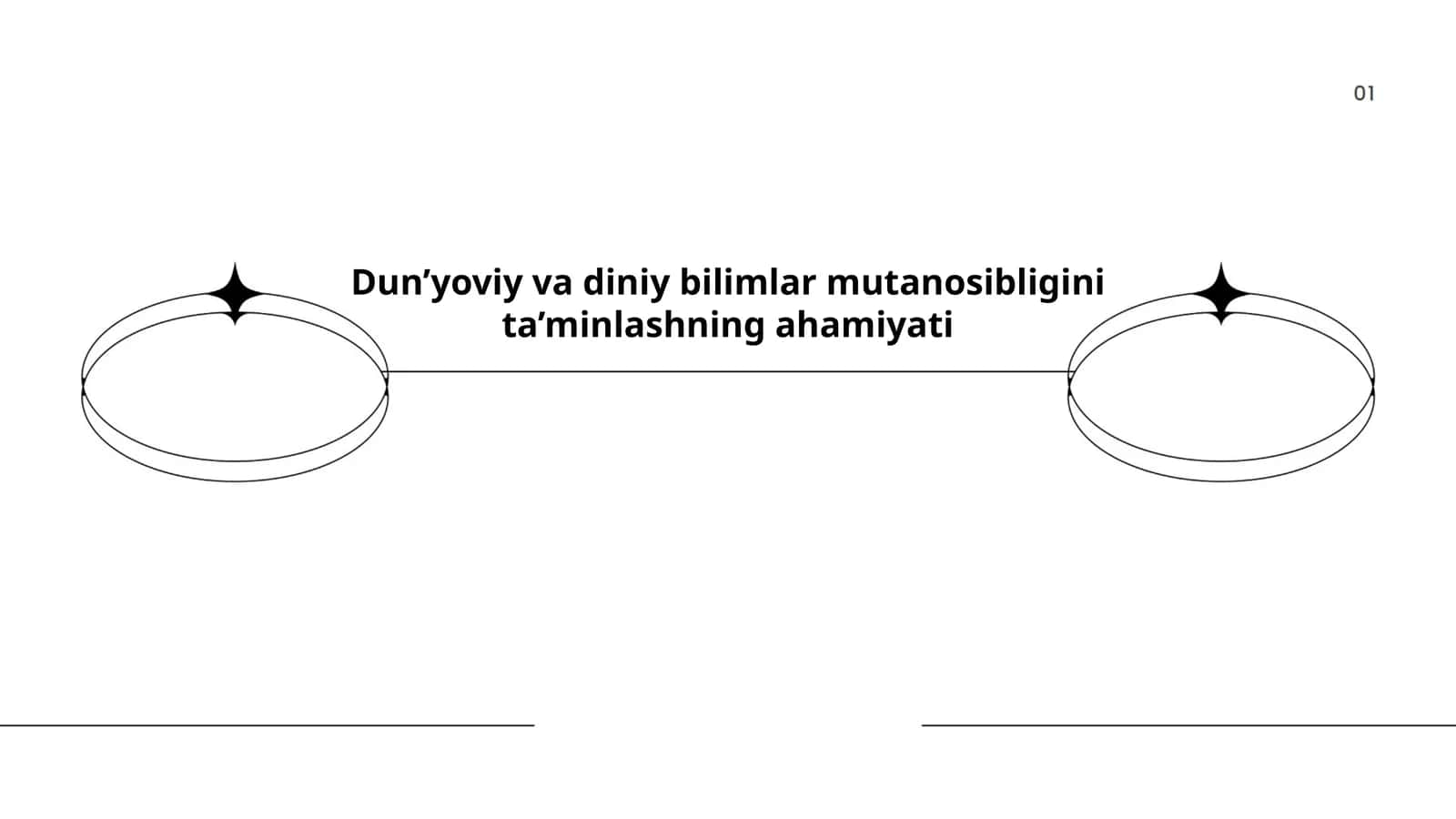 Dun’yoviy va diniy bilimlar mutanosibligini ta’minlashning ahamiyati