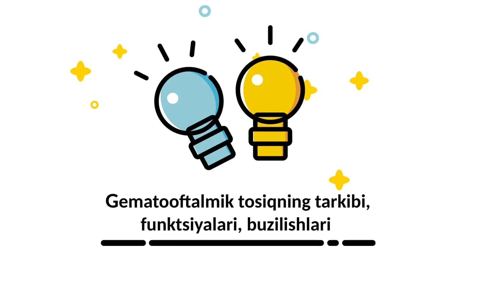 Gematooftalmik to'siqlar