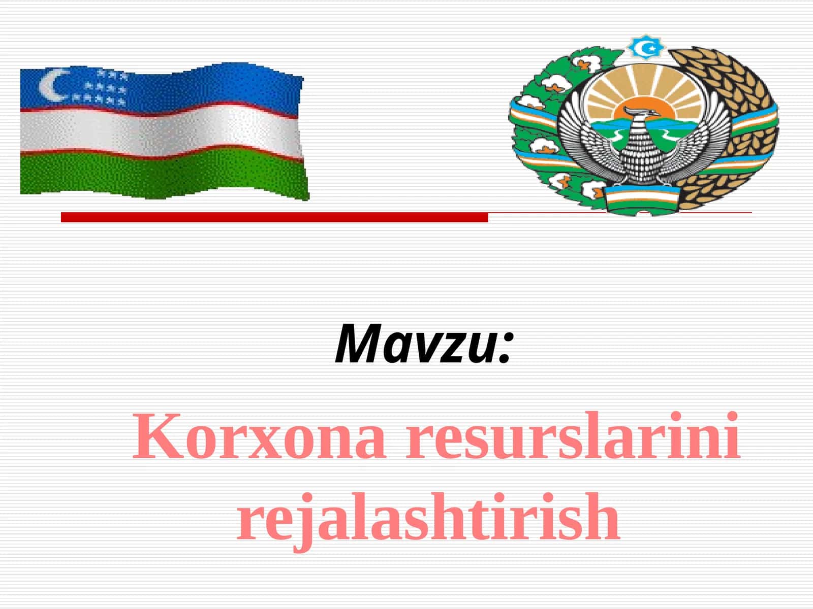 Korxona resurslarini rejalashtirish