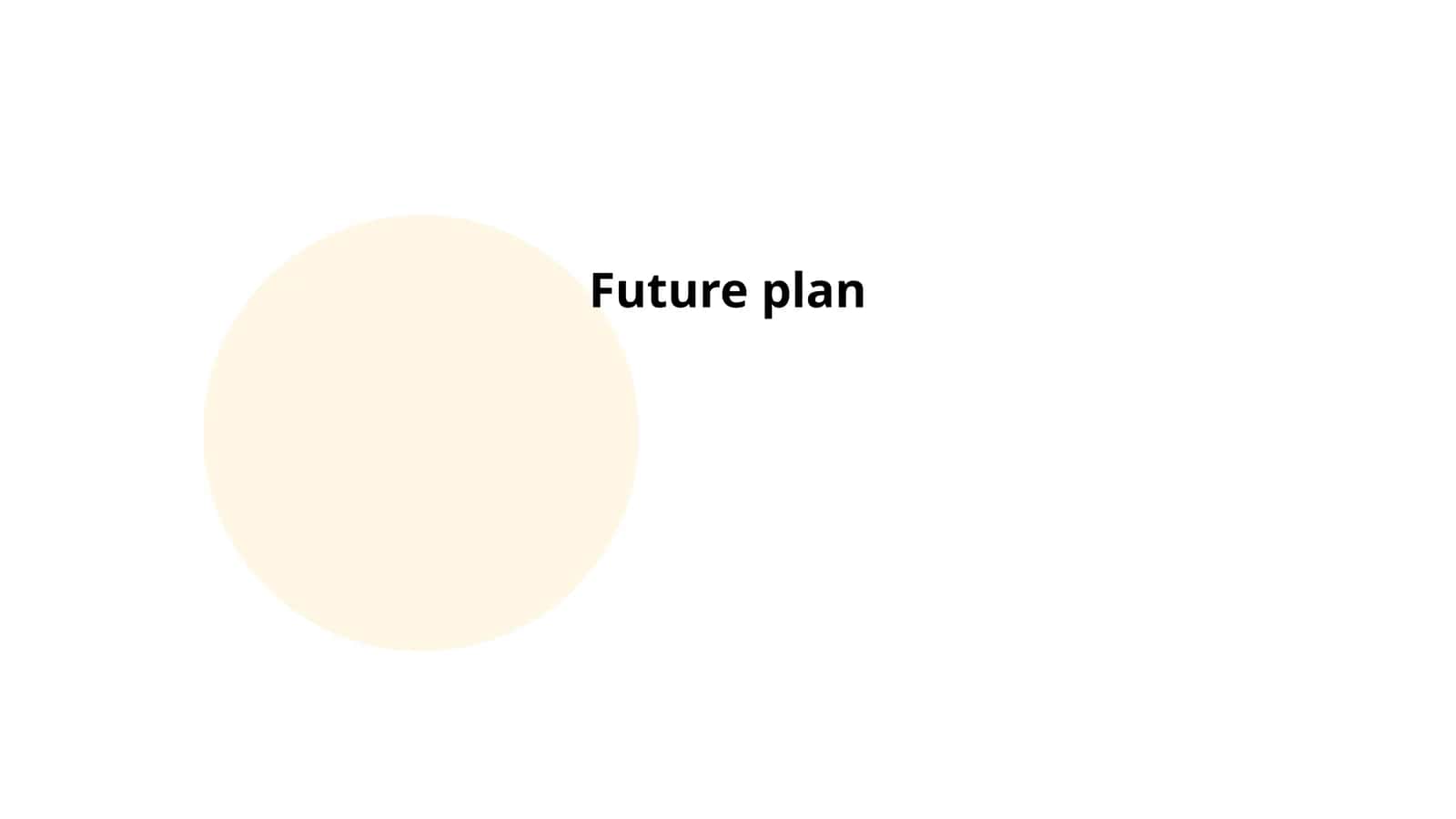 Future plan