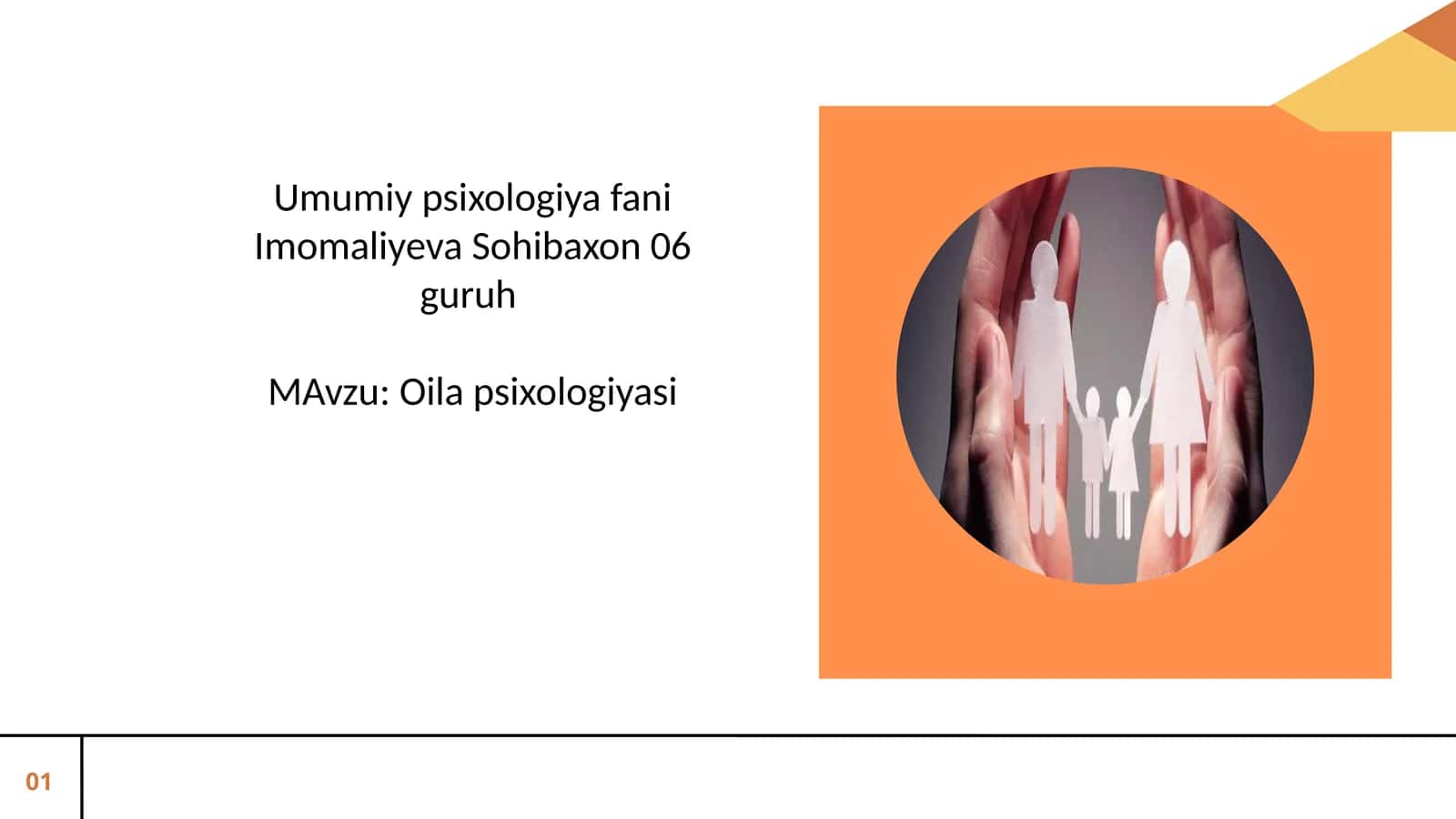 Oila psixologiyasi