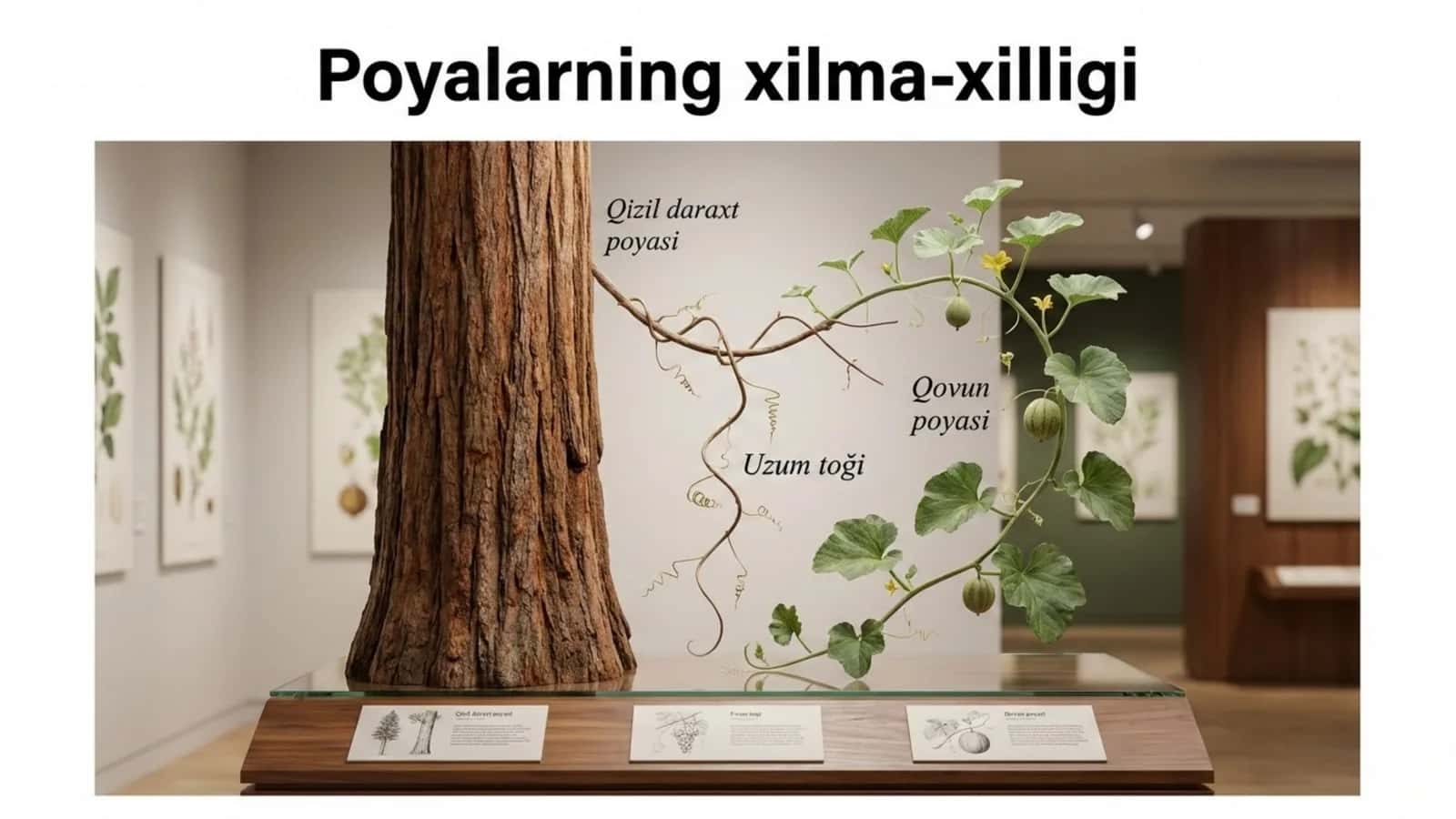 Poyalarning xilma-xilligi