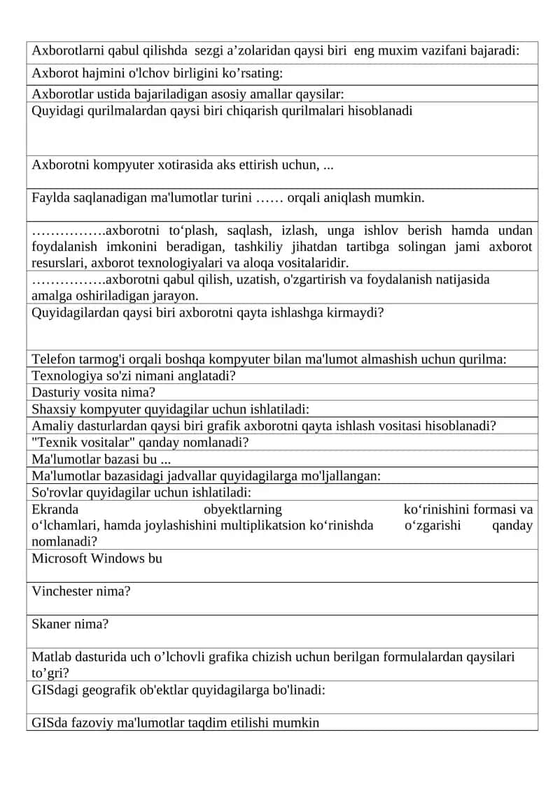 Ma'lumotlar bazasi