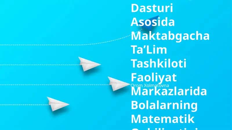 "Ilk Qadam" Davlat OʻQuv Dasturi