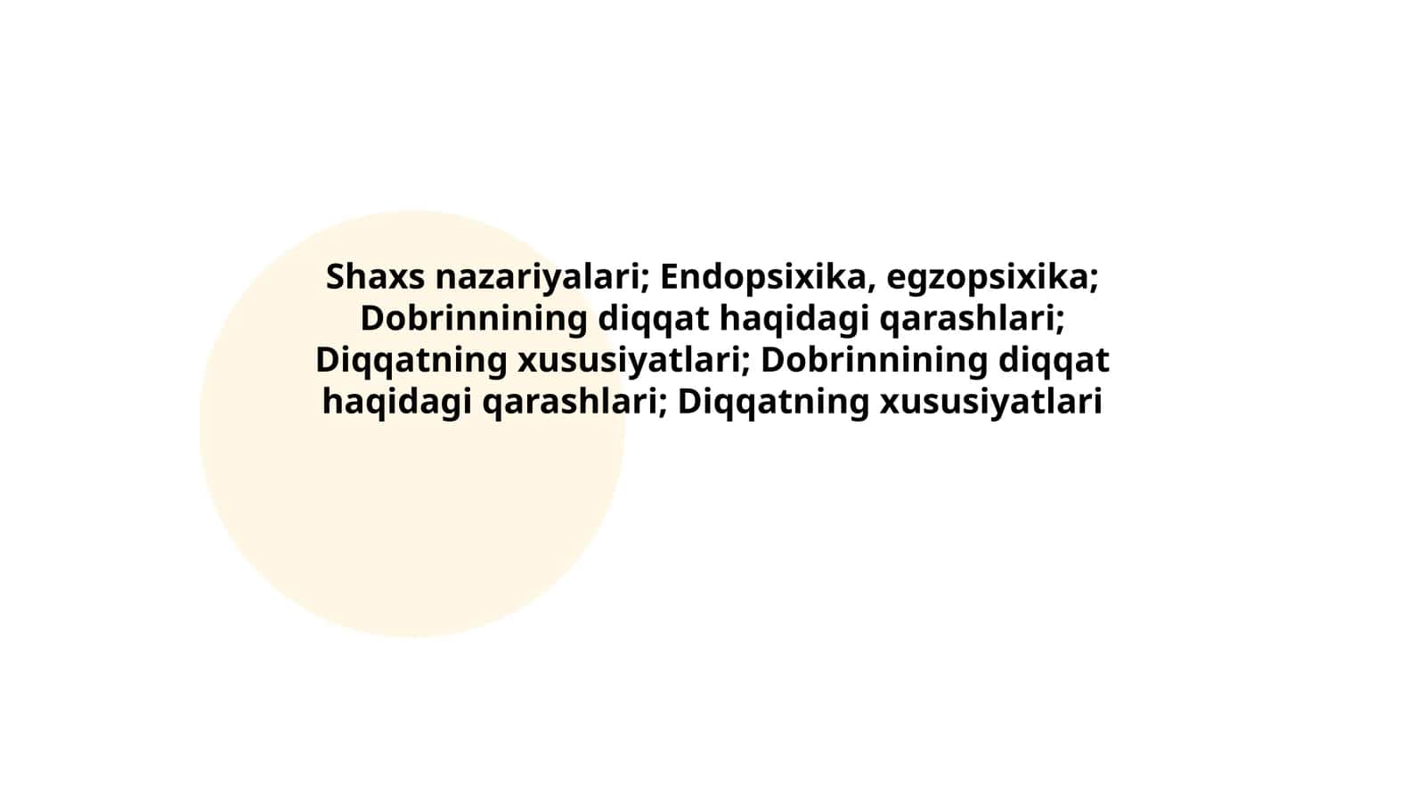 Shaxs nazariyalari
