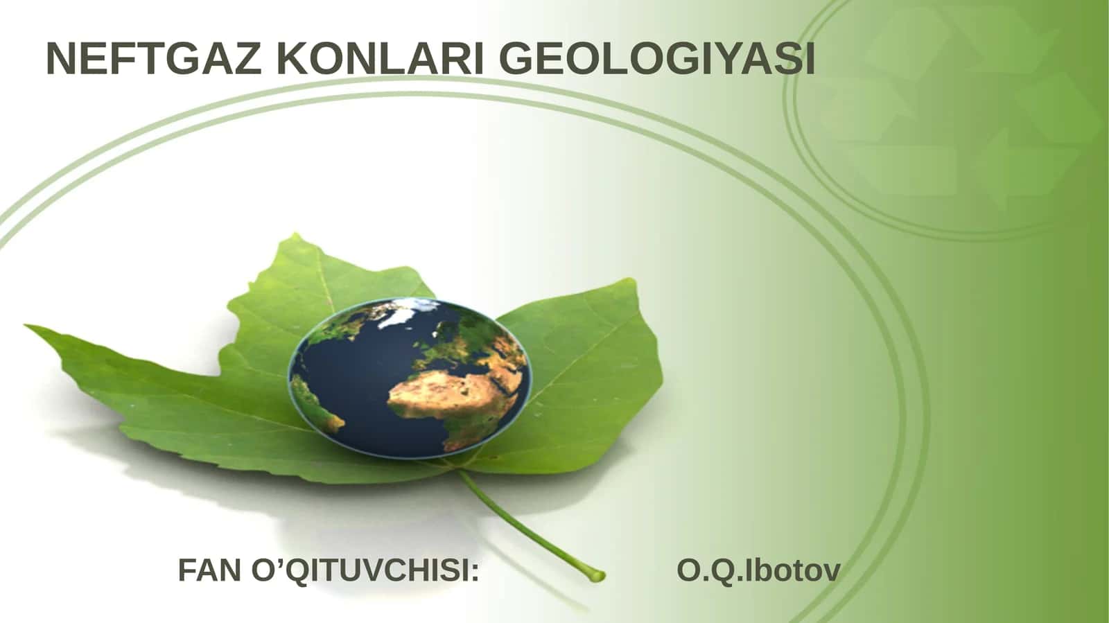 Neft va gaz konlari geologiyasi
