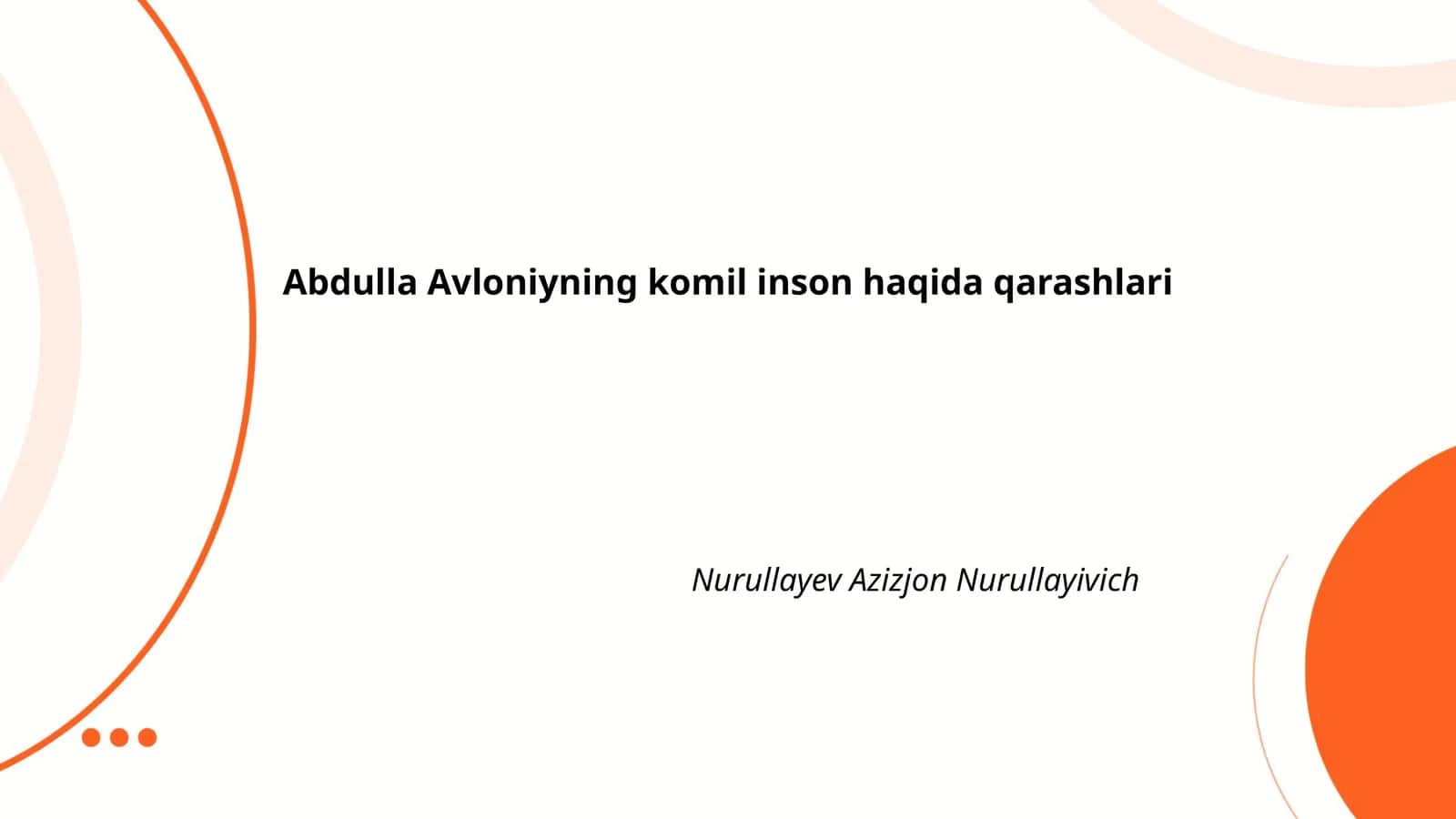 Komil inson konsepsiyasi