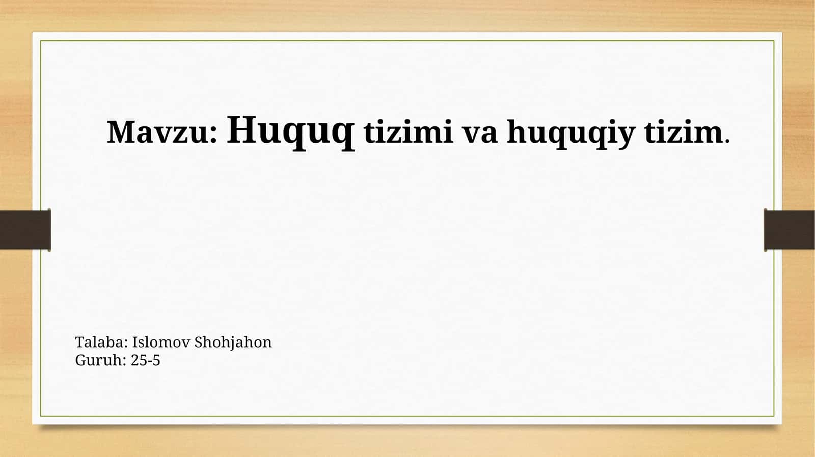 Davlat huquq nazariyasi