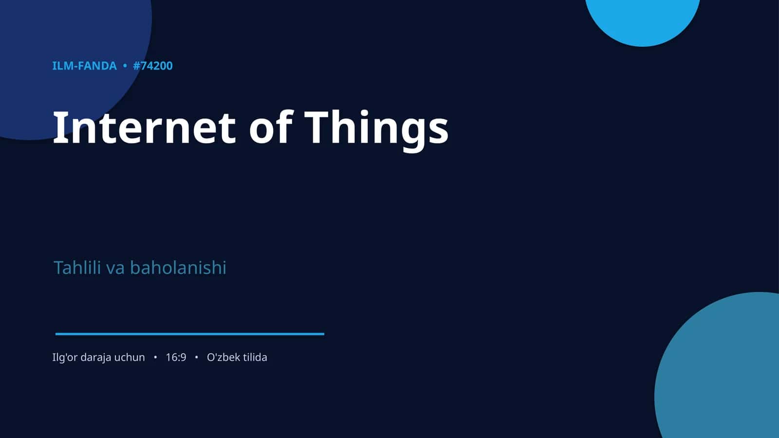 Internet of Things
