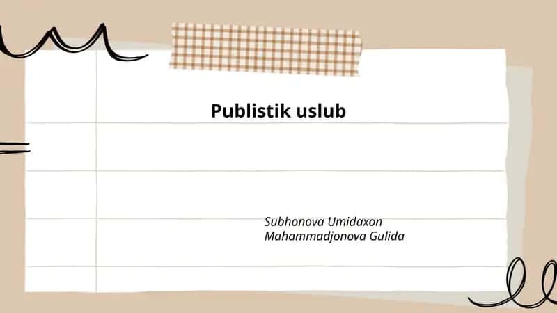 Publistik uslub