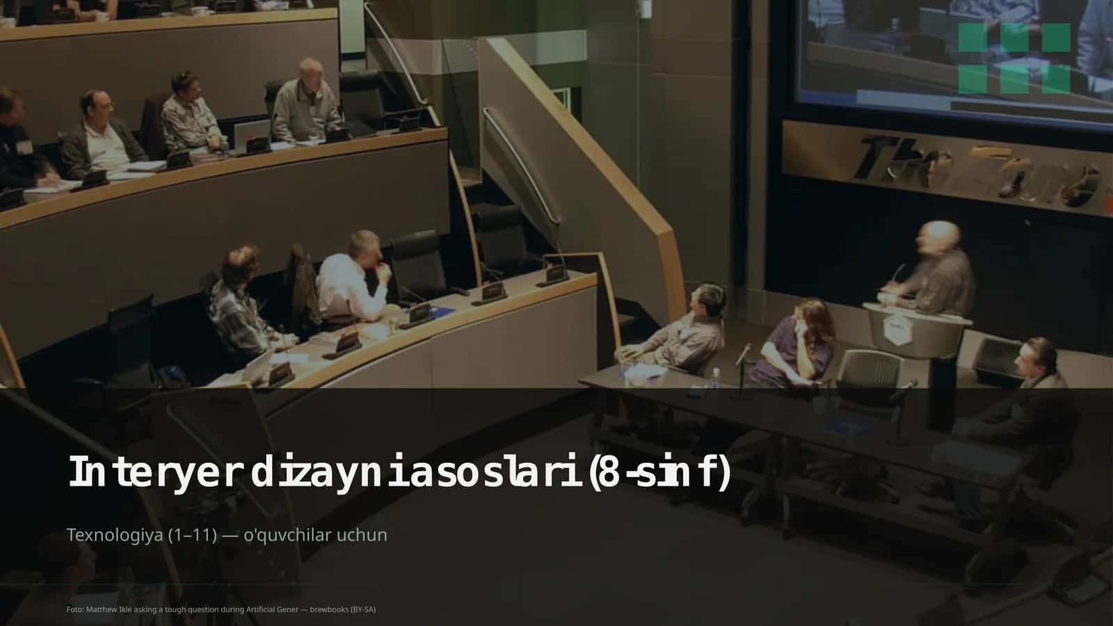 Interyer dizayni asoslari (8-sinf)