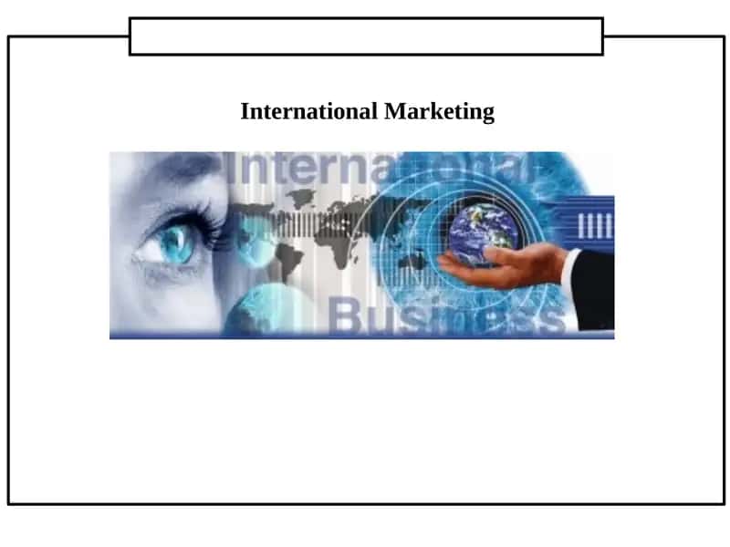 International Marketing