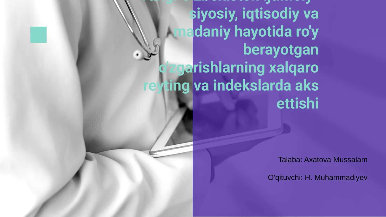Yangi O‘zbekiston: Islohotlar Davri