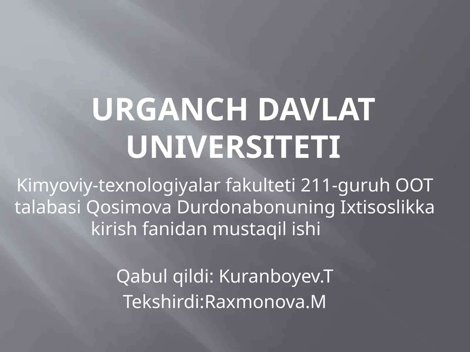 Don maxsulotlarini qayta ishlash sanoat korxonalari