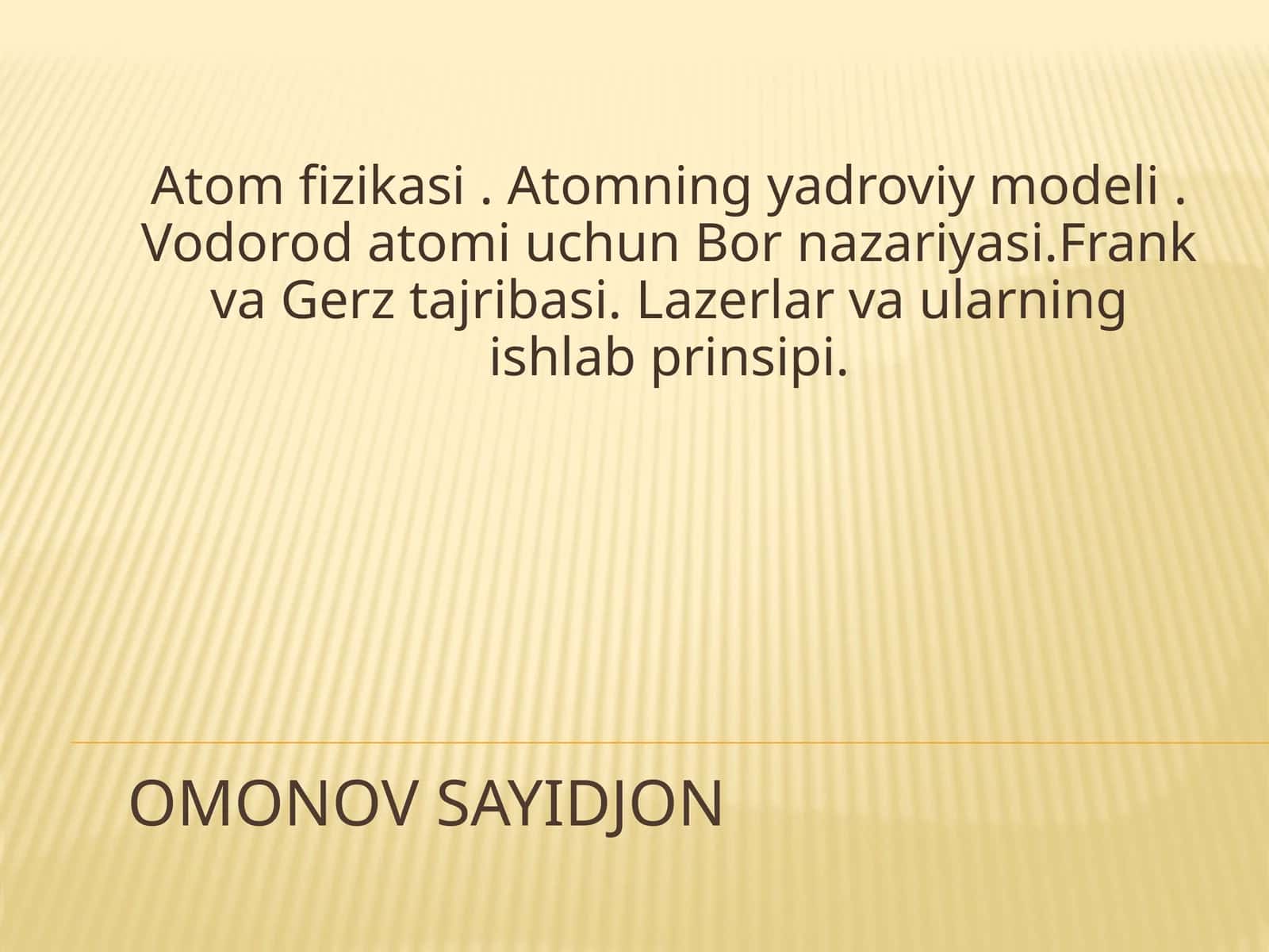 Atomfizikasi