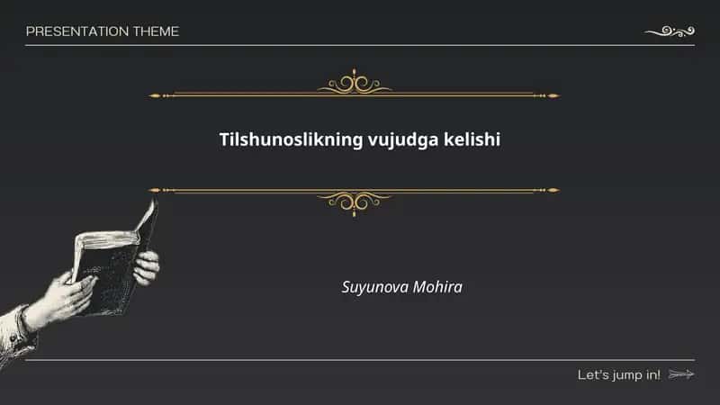 Tilshunoslikning vujudga kelishi