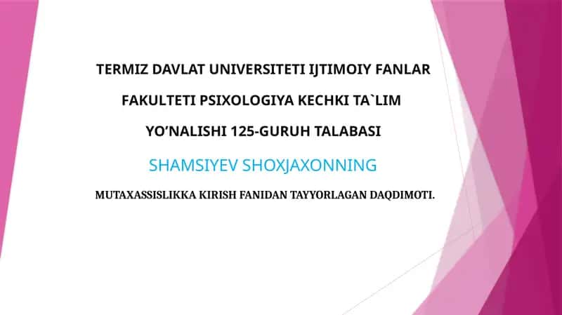 Psixologiya