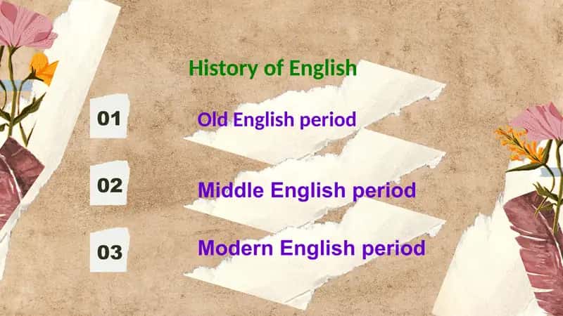 History of English