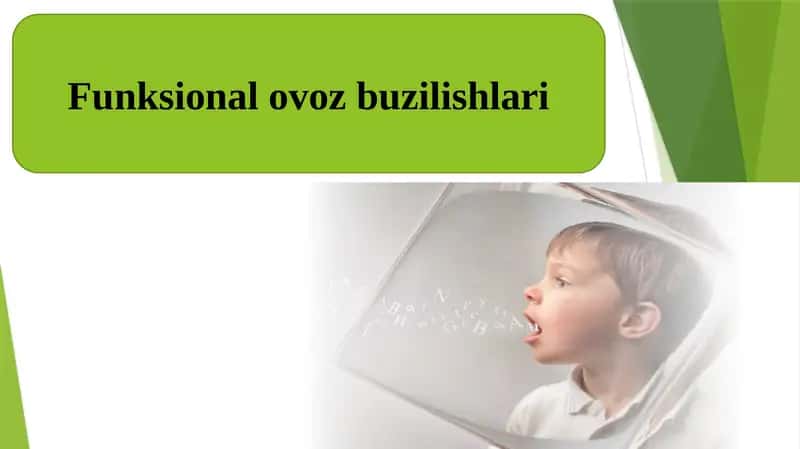 Funktsional ovozbuzilishlari