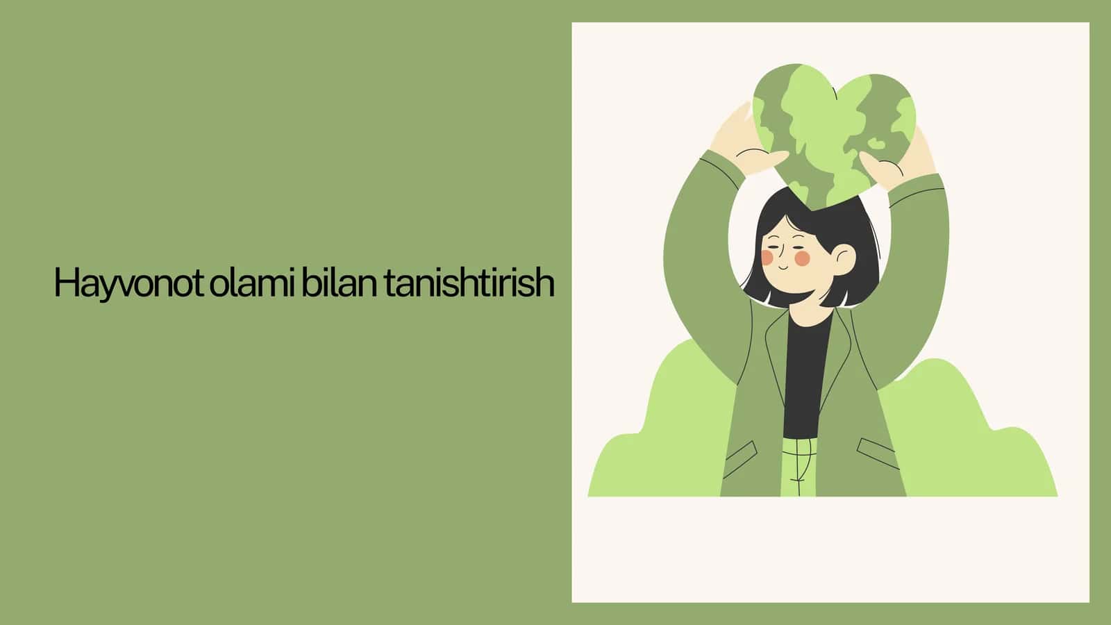 Hayvonot olami bilan tanishtirish
