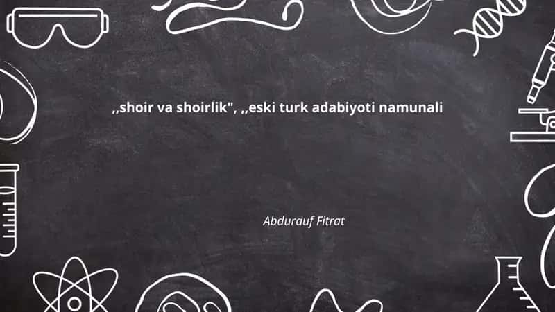 Shoir va shoirlik tushunchasi: eski turk adabiyotida og‘zaki va yozma anʼanani bog‘lovchi tamoyildir