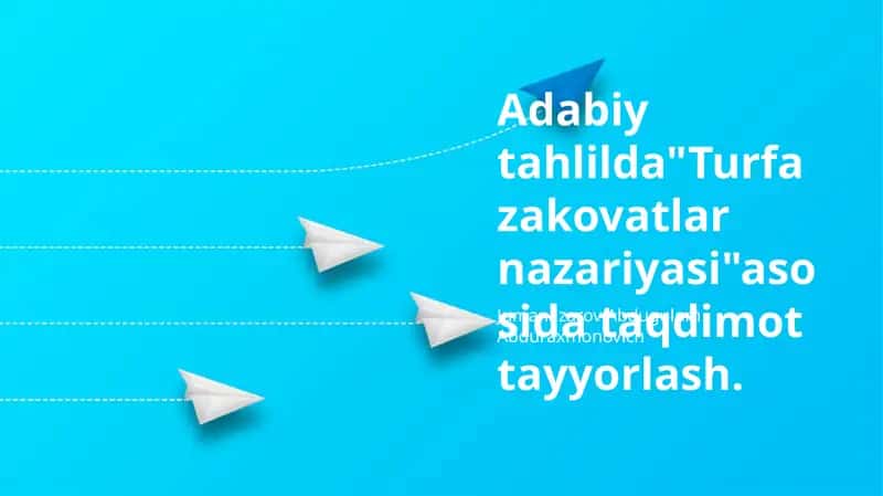 Adabiy Asarlarda Aqlning Favqulodda Darajadagi Namoyon Bo'lishi