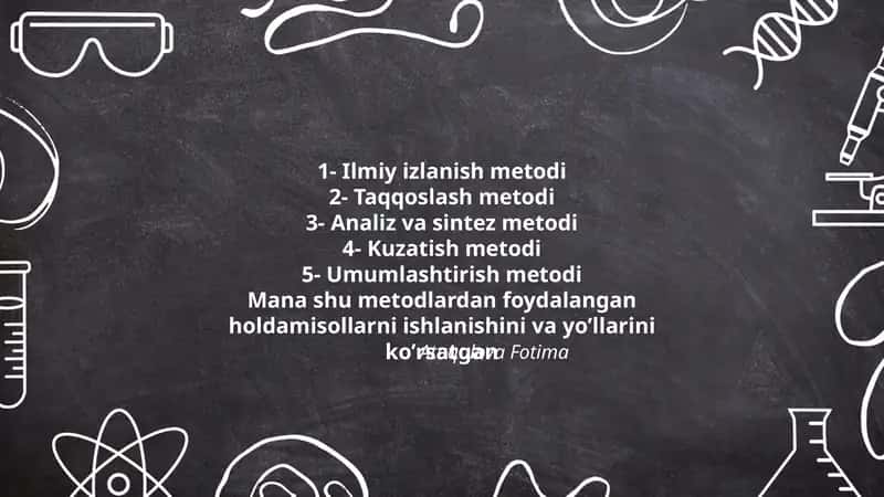 Ilmiy izlanish metodi