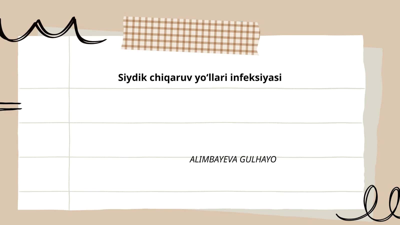 Siydik chiqaruv yoʻllari infeksiyasi