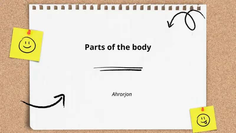 Parts of the body