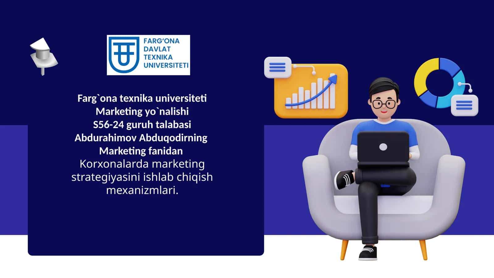 Korxonalarda marketing strategiyasini ishlab chiqish mexanizmlari.