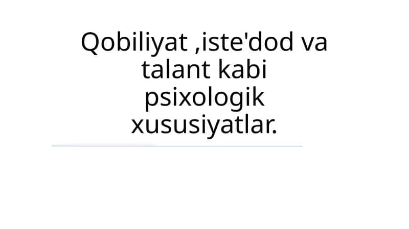 Qobiliyat, Iqtidor va Layokat