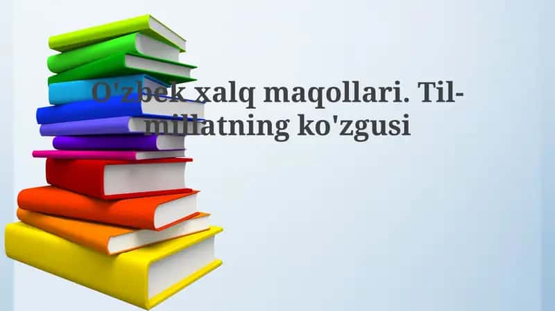 O'zbek maqollari: Ta'rif va tematik tasnif