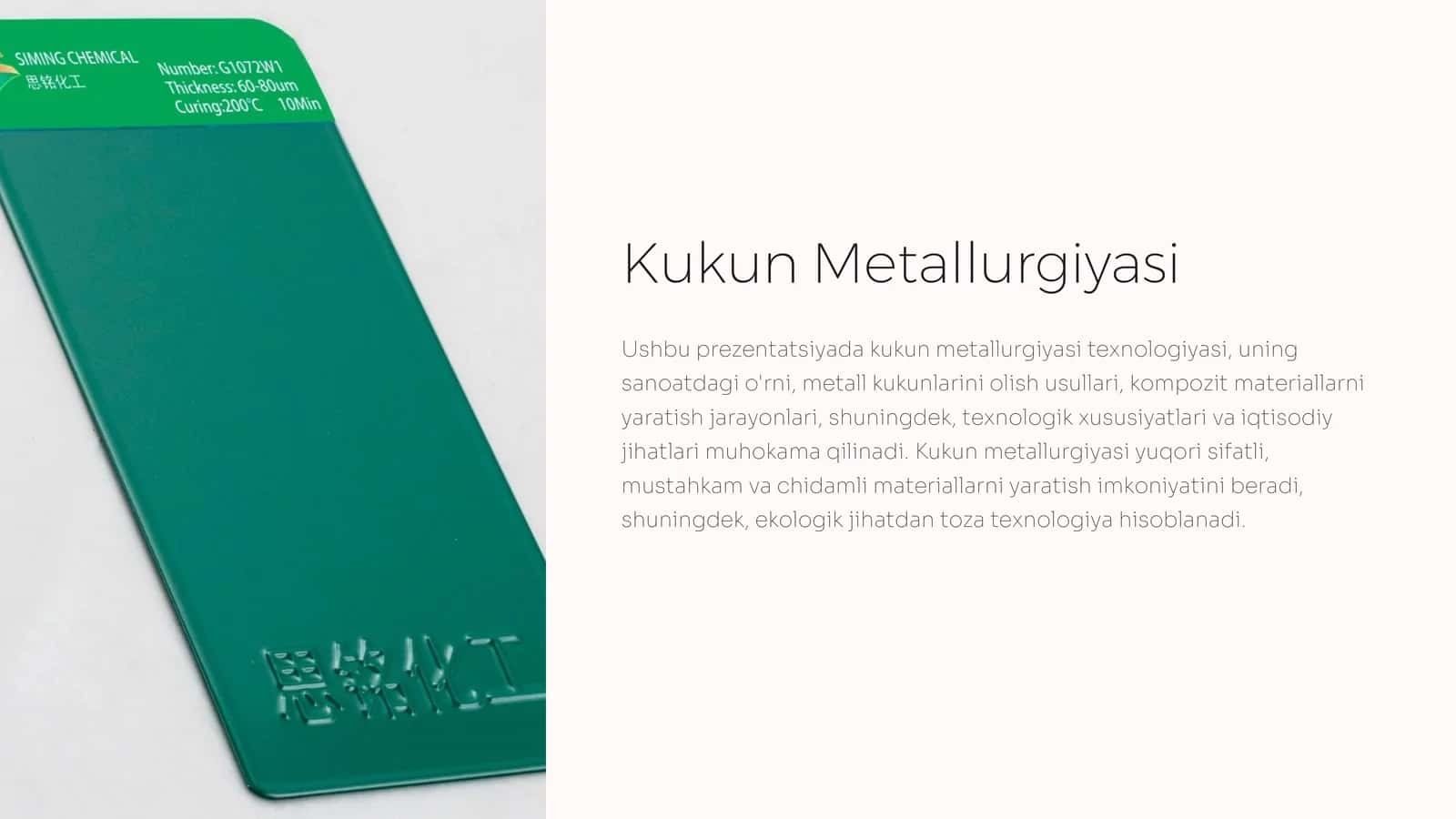 Kukun Metallurgiyasi