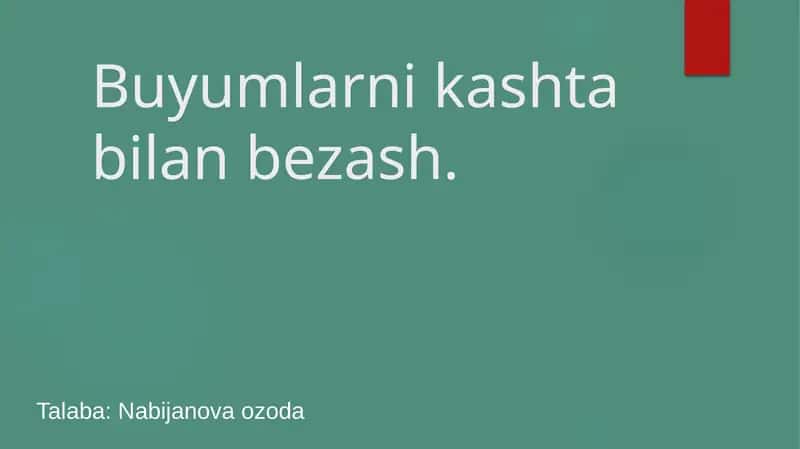 Kashta Taĭorlik kashti